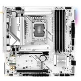 ASRock B760M Pro RS, Scheda madre bianco/Nero
