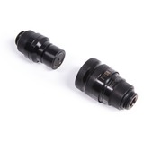 Alphacool 17561 parte e accessorio del sistema di raffreddamento del computer Kit di montaggio Nero (opaco), Kit di montaggio, Ottone, Nero, 1/4", CE, FC, RoHS, 62,5 mm