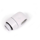 Alphacool Connettore a L girevole Eiszapfen G1/4 AG a G1/4 IG - White, Connessione bianco