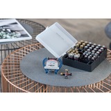 Ansmann Battery tester tester per batterie blu/Argento, Stilo AA, Mini Stilo AAA, C, D