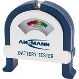 Ansmann Battery tester tester per batterie, Strumento di misura blu/Argento, Stilo AA, Mini Stilo AAA, C, D
