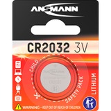 Ansmann CR 2032 Batteria monouso CR2032 Litio argento, Batteria monouso, CR2032, Litio, 3 V, 1 pz, Argento