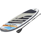 Bestway 65342 tavola da surf Tavola Stand up paddle (SUP) bianco/grigio, Tavola Stand up paddle (SUP), Multicolore, 120 kg, Scatola totalmente colorata, ATTENTION!NO PROTECTION AGAINST DROWNING! SWIMMERS ONLY!, 3050 mm