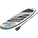 Bestway 65342 tavola da surf Tavola Stand up paddle (SUP), SUP-Board bianco/grigio, Tavola Stand up paddle (SUP), Multicolore, 120 kg, Scatola totalmente colorata, ATTENTION!NO PROTECTION AGAINST DROWNING! SWIMMERS ONLY!, 3050 mm