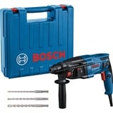Bosch GBH 2-21 Professional 720 W SDS-plus, Trapano a percussione blu/Nero, SDS-plus, Nero, Blu, Rosso, 2,1 cm, 2 J, 4800 bpm, 4 - 10 mm