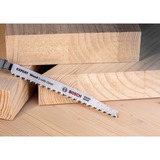 Bosch T 308 B Lama per seghetto alternativo Acciaio al carbonio (HCS) 25 pz, Lama per sega Lama per seghetto alternativo, In legno duro, Legno compensato, Acciaio al carbonio (HCS), Acciaio inox, 2,2 mm, 5 cm