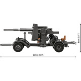 COBI 8.8 cm Flak 18 con affusto, Giochi di costruzione 