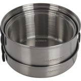 Campingaz Set di pentole Kit Camping, 5 pezzi accaio