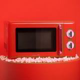 Cecotec ProClean 3010 Retro Red, Forno a microonde rosso