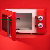 Cecotec ProClean 3010 Retro Red, Forno a microonde rosso