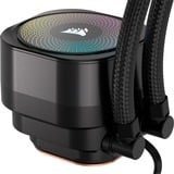 Corsair NAUTILUS 240 RS ARGB, Raffreddamento ad acqua Nero