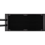 Corsair NAUTILUS 240 RS ARGB, Raffreddamento ad acqua Nero