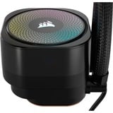 Corsair NAUTILUS 240 RS ARGB, Raffreddamento ad acqua Nero