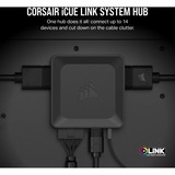 Corsair iCUE LINK-Hub, Controllo ventola Nero