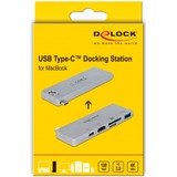 DeLOCK 87745 hub di interfaccia USB 3.2 Gen 1 (3.1 Gen 1) Type-C 5000 Mbit/s Grigio grigio, USB 3.2 Gen 1 (3.1 Gen 1) Type-C, HDMI, USB 3.2 Gen 1 (3.1 Gen 1) Type-A, USB 3.2 Gen 1 (3.1 Gen 1) Type-C, MicroSD (TransFlash), MicroSDHC, MicroSDXC, SD, SDHC, SDXC, 5000 Mbit/s, 3840 x 2160 Pixel, Grigio