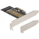 DeLOCK 90047 scheda di interfaccia e adattatore Interno M.2 PCIe, M.2, PCIe 4.0, Verde, Grigio, PC, Windows 10, Windows 10 x64, Windows 8.1, Windows 8.1 x64