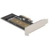 DeLOCK 90047 scheda di interfaccia e adattatore Interno M.2 PCIe, M.2, PCIe 4.0, Verde, Grigio, PC, Windows 10, Windows 10 x64, Windows 8.1, Windows 8.1 x64