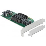 DeLOCK 90585 scheda di interfaccia e adattatore Interno SFF-8643 PCIe, SFF-8643, Femmina, Verde, 32 Gbit/s, 5 - 50 °C