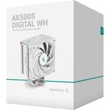 DeepCool AK500S DIGITAL WH, raffreddamento CPU  bianco