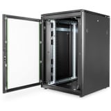 Digitus Armadio di rete Serie Unique - 800 x 800 mm (L x P), IT armadio Nero, Rack indipendenti, 22U, 800 kg, 800 g, Nero