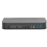 Digitus Switch KVM, 2 porte, 4K60Hz, 2 x DP in, 1 x DP/HDMI out Nero, 2 porte, 4K60Hz, 2 x DP in, 1 x DP/HDMI out, 4096 x 2160 Pixel, 4K Ultra HD