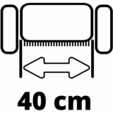 EINHELL GE-SA 1640 scarificatore 1600 W 48 L Nero, Rosso, Arieggiatore rosso/Nero, 1600 W, 40 cm, 1,2 cm, 800 m², 48 L, 22 cm