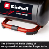 EINHELL TE-AC 18/75 Li OF-Solo, 4020410, Compressore Nero/Rosso