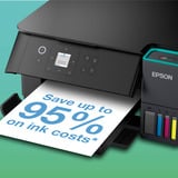 Epson EcoTank ET-2950 Ad inchiostro A4 4800 x 1200 DPI 33 ppm Wi-Fi, Stampante multifunzione Nero, Ad inchiostro, Stampa a colori, 4800 x 1200 DPI, A4, Stampa diretta, Nero