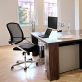 Ergotron LX Series 45-537-216 supporto da tavolo per Tv a schermo piatto 81,3 cm (32") Bianco Scrivania, Base per monitor bianco, Morsa, 11,3 kg, 81,3 cm (32"), 100 x 100 mm, Regolazione altezza, Bianco
