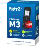 FRITZ! Fon M3 Telefoni, Portatile Nero, Fon M3, Telefono DECT, Cornetta wireless, Telefono con vivavoce, 300 voci, Identificatore di chiamata, Nero