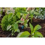 GARDENA Micro-Drip-System Gocciolatore a fila regolabile 1-8 l/h, compensato in pressione, Contagocce Nero/Turchese