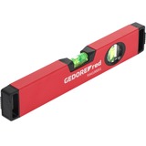 GEDORE Livella Red in alluminio, 30 cm, 2 bolle, Livelle rosso
