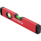 GEDORE Livella Red in alluminio, 30 cm, 2 bolle, Livelle rosso