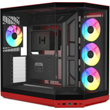 HYTE Y50 Ciliegia Selvatica, Chassis Tower rosso