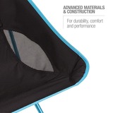 Helinox Sunset Chair 11101R2, Sedia Nero/Blu