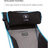 Helinox Sunset Chair 11101R2, Sedia Nero/Blu