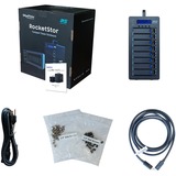 HighPoint RS6618V, Disk enclosure Nero