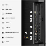 Hisense 43A6S, Televisore LED Nero/grigio scuro