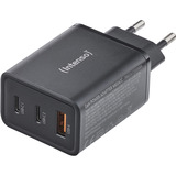 Intenso Power Adapter W65ACC GaN, Caricabatterie Nero