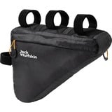 Jack Wolfskin Morobbia Triangle Bag, Cestino/borsa bicicletta Nero