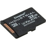 Kingston Scheda microSDHC Industriale 32GB C10 A1 pSLC Confezione Singola senza Adattatore, Scheda di memoria Nero, 32 GB, MicroSDHC, Classe 10, UHS-I, 100 MB/s, 80 MB/s