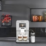 Krups Intuition Experience+ EA877D10 macchina per caffè Automatica Macchina per espresso 3 L, Macchina automatica acciaio inox satinato/in acciaio inox, Macchina per espresso, 3 L, Chicchi di caffè, Macinatore integrato, 1550 W, Nero, Acciaio spazzolato