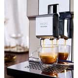 Krups Intuition Experience+ EA877D10 macchina per caffè Automatica Macchina per espresso 3 L, Macchina automatica acciaio inox satinato/in acciaio inox, Macchina per espresso, 3 L, Chicchi di caffè, Macinatore integrato, 1550 W, Nero, Acciaio spazzolato