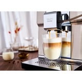 Krups Intuition Experience+ EA877D10 macchina per caffè Automatica Macchina per espresso 3 L, Macchina automatica acciaio inox satinato/in acciaio inox, Macchina per espresso, 3 L, Chicchi di caffè, Macinatore integrato, 1550 W, Nero, Acciaio spazzolato