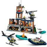 LEGO City Prigione sull’isola della polizia, Giochi di costruzione Set da costruzione, 7 anno/i, Plastica, 980 pz, 2,17 kg