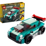 LEGO Creator 3-in-1 Street Racer Set da costruzione, 7 anno/i, Plastica, 258 pz, 465 g