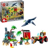 LEGO Jurassic World Centro di soccorso dei baby dinosauri, Giochi di costruzione Set da costruzione, 4 anno/i, Plastica, 139 pz, 459 g