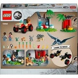 LEGO Jurassic World Centro di soccorso dei baby dinosauri, Giochi di costruzione Set da costruzione, 4 anno/i, Plastica, 139 pz, 459 g