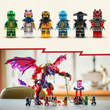 LEGO NINJAGO 71832 Thunderfang, il Drago del Caos, Action Figure Giocattolo Snodabile con 6 Personaggi, Giochi per Bambini 8+, Giochi di costruzione il Drago del Caos, Action Figure Giocattolo Snodabile con 6 Personaggi, Giochi per Bambini 8+, Set da costruzione, 8 anno/i, Plastica, 668 pz, 809 g