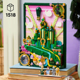 LEGO Wall Art Città di Smeraldo, Giochi di costruzione Set da costruzione, 18 anno/i, Plastica, 1518 pz, 2,13 kg